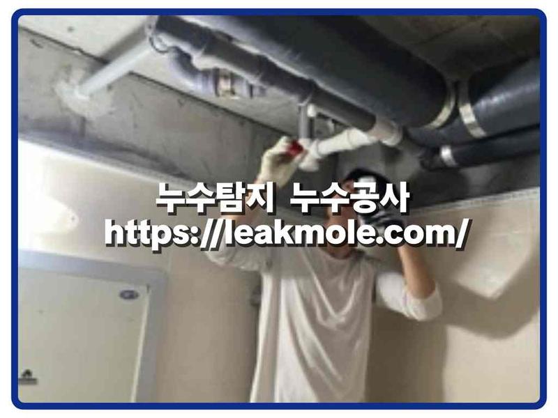 누수탐지 현장 작업 사진 11
